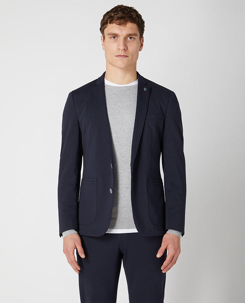 Remus Uomo Favian Blazer Jacket Navy